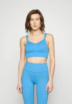 CASALL Seamless Padded Sports Bra - Sport-Bh Met Light Support - Crete Blue