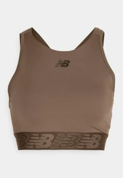 New Balance Relentless Crop Bra - Sport-Bh Met Medium Support - Dark Mushroom 14 New Balance Relentless Crop Bra - Sport-Bh Met Medium Support - Dark Mushroom -triangle bra shop 1058ff956c7544f7b669f6f95a1bfbb4