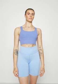 Athleta Warrior Longline Twist Bra A-C - Sport-Bh Met Medium Support - Dark Adonis Blue