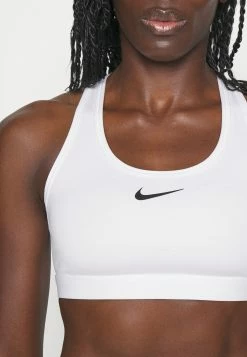 Nike Performance Bra - Sport-Bh Met Medium Support - White/Stone Mauve/Black -triangle bra shop 1ea18baa584f46deb32c11c7e4f47e8d