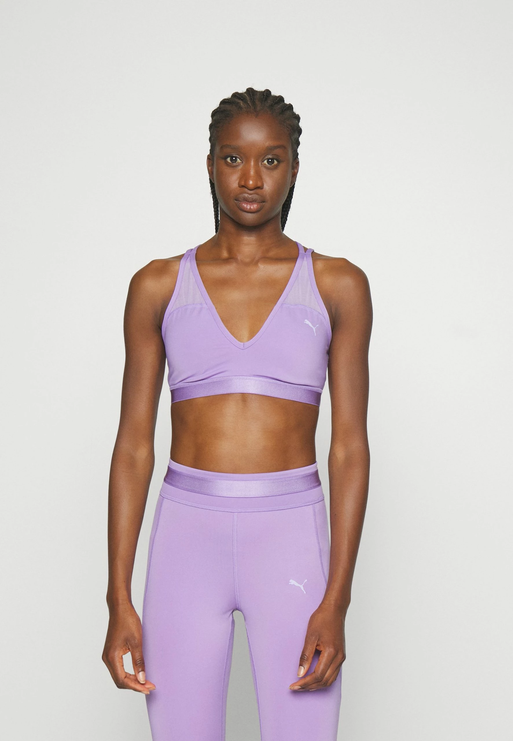 Puma Pamela Reif Elastic Bra - Bustier - Lavender Shock 6 Puma Pamela Reif Elastic Bra - Bustier - Lavender Shock - Afbeelding 4