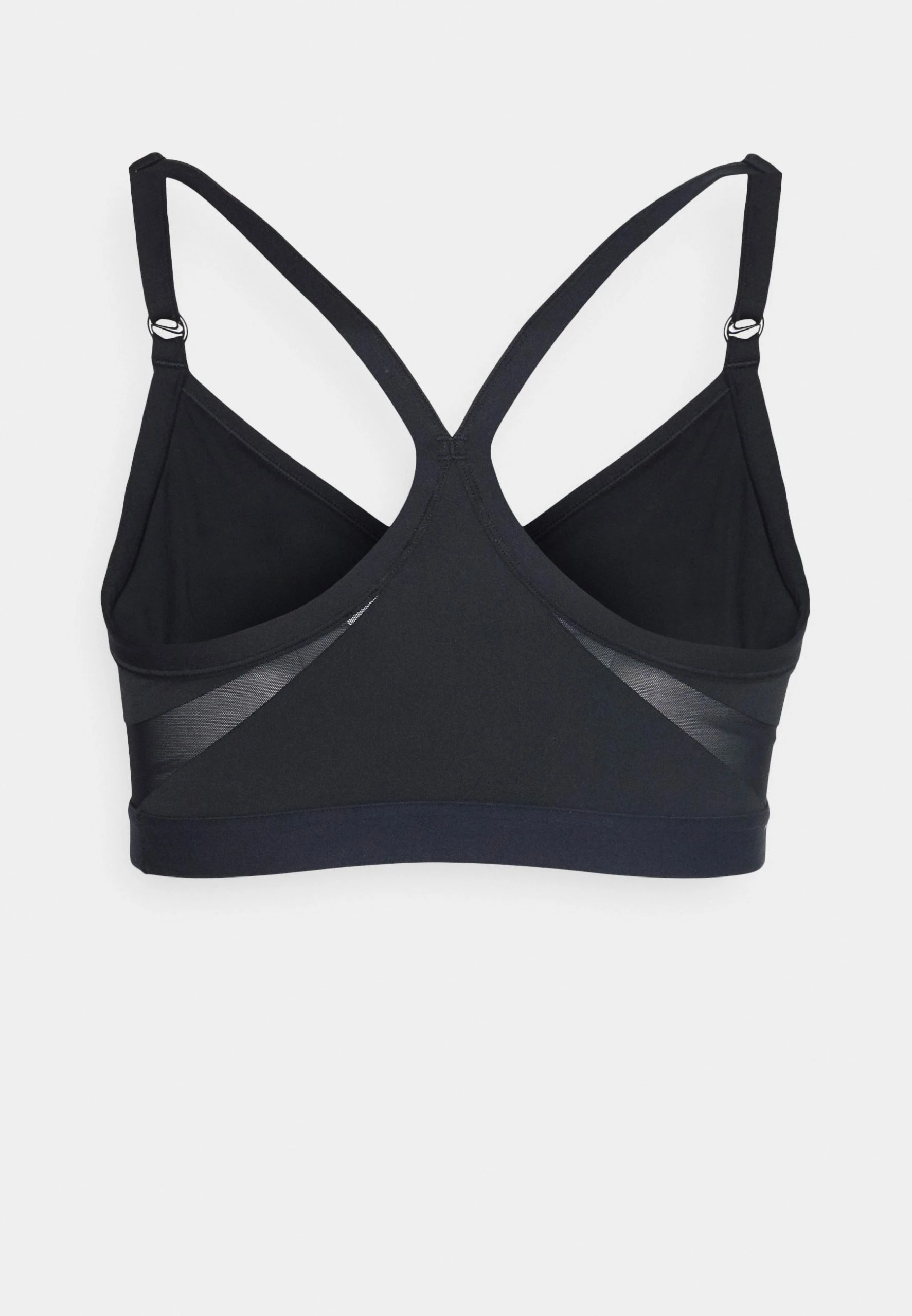 Nike Performance Indy V Neck Bra - Sport-Bh Met Medium Support - Black/White 4 Nike Performance Indy V Neck Bra - Sport-Bh Met Medium Support - Black/White - Afbeelding 2