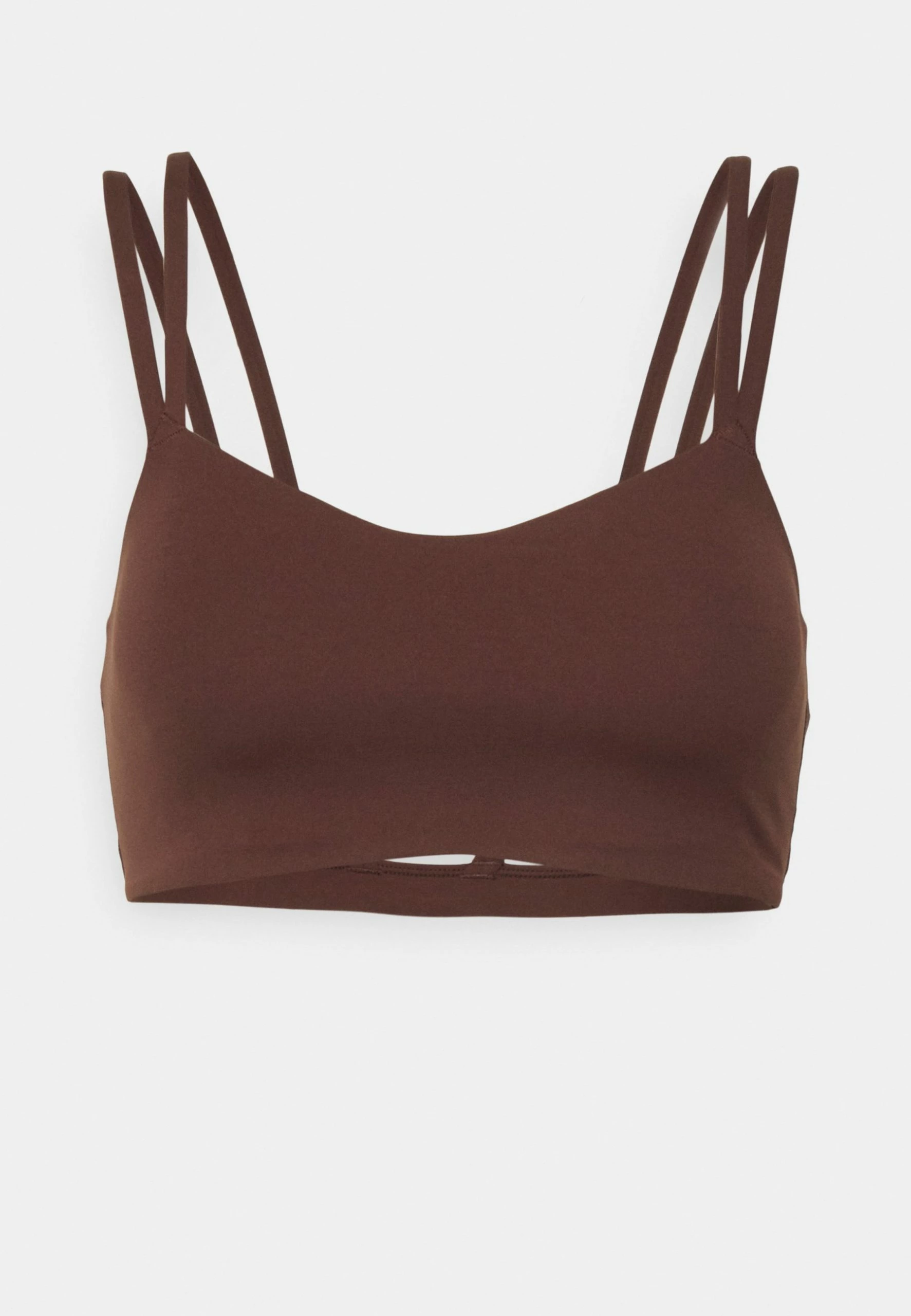 Nike Performance Alate Trace Bra - Sport-Bh Met Light Support - Earth 6 Nike Performance Alate Trace Bra - Sport-Bh Met Light Support - Earth - Afbeelding 4