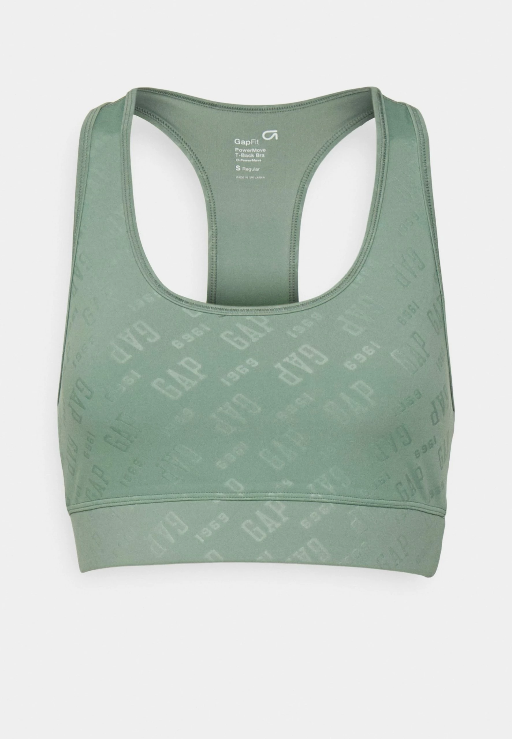 GAP V-Gfit Powermove Tback Bra - Sport Bh - Sage Logo 7 GAP V-Gfit Powermove Tback Bra - Sport Bh - Sage Logo - Afbeelding 5