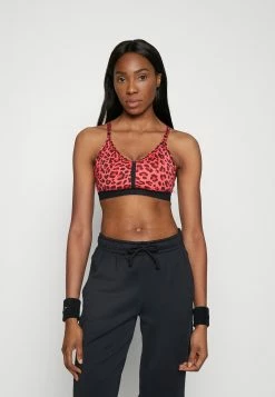 Nike Performance Indy V Neck Bra - Sport-Bh Met Light Support - Sea Coral/Black