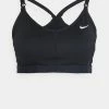 Nike Performance Indy V Neck Bra - Sport-Bh Met Medium Support - Black/White 1 Nike Performance Indy V Neck Bra - Sport-Bh Met Medium Support - Black/White -triangle bra shop 7c55bf9cef8d45cb862bc03f58d8ea18