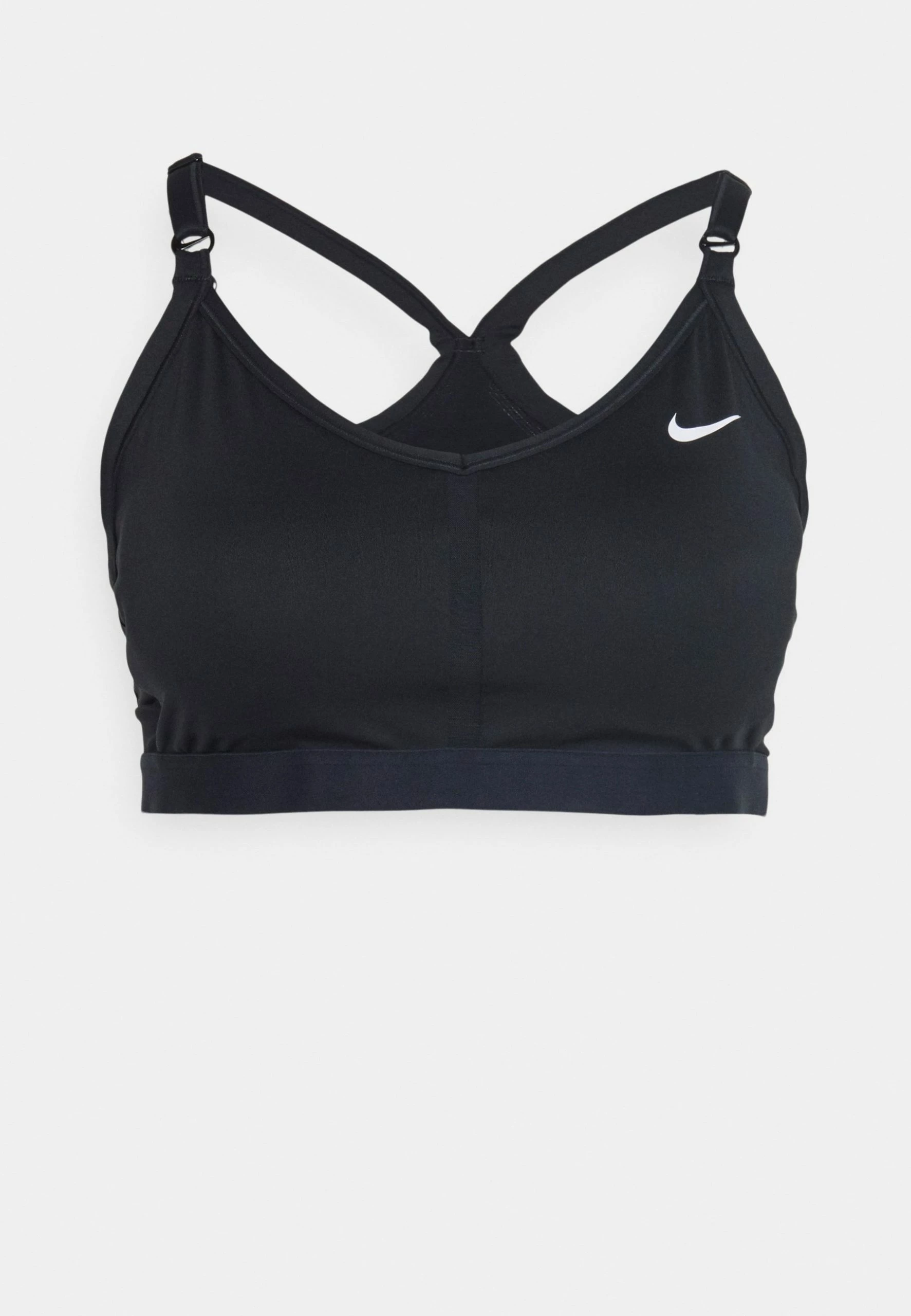 Nike Performance Indy V Neck Bra - Sport-Bh Met Medium Support - Black/White 3 Nike Performance Indy V Neck Bra - Sport-Bh Met Medium Support - Black/White