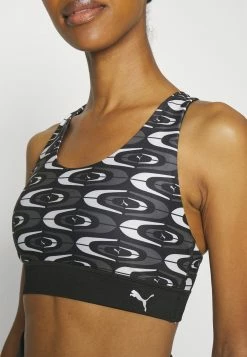 Puma Retro Glam Strappy Bra - Sport-Bh Met Medium Support - Black 13 Puma Retro Glam Strappy Bra - Sport-Bh Met Medium Support - Black -triangle bra shop 8136d3c7aaa74007a4e23ffb1cd44cce