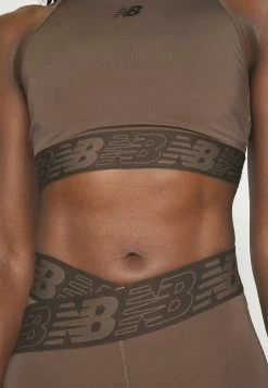 New Balance Relentless Crop Bra - Sport-Bh Met Medium Support - Dark Mushroom 13 New Balance Relentless Crop Bra - Sport-Bh Met Medium Support - Dark Mushroom -triangle bra shop 8f53cbe0bd20499c84e075da9ce66f63