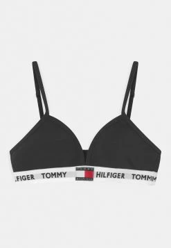 Tommy Hilfiger Padded Triangle Bra - T-Shirt Bh - Black