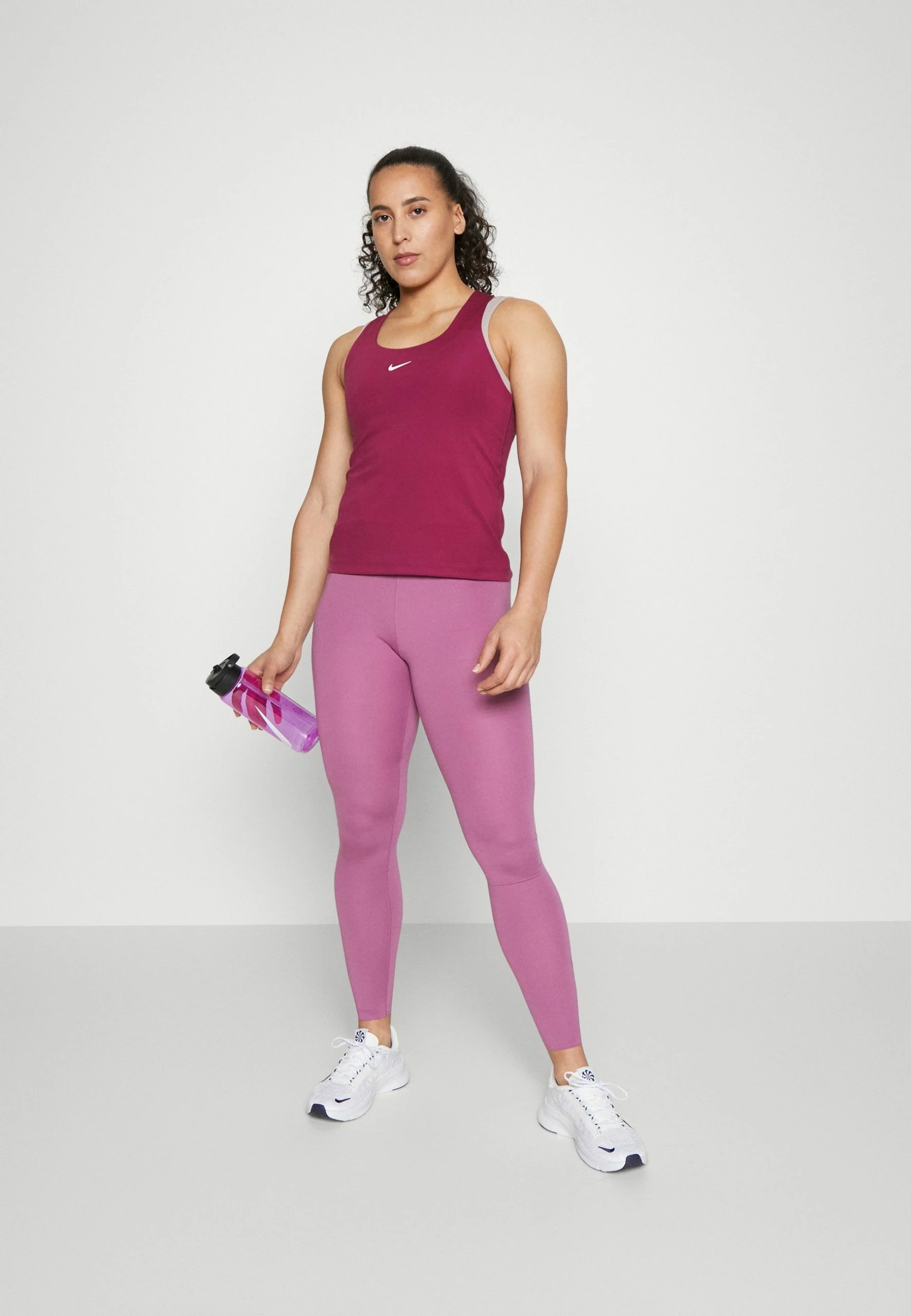 Nike Performance Bra Tank - Top - Rosewood Rosewood White 4 Nike Performance Bra Tank - Top - Rosewood Rosewood White - Afbeelding 2