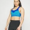 Nike Performance Flyknit Bra - Sport-Bh Met High Support - Blue Lightning/Hyper Royal 1 Nike Performance Flyknit Bra - Sport-Bh Met High Support - Blue Lightning/Hyper Royal -triangle bra shop c8cb27ffdb0d4873a0f438403844a21a