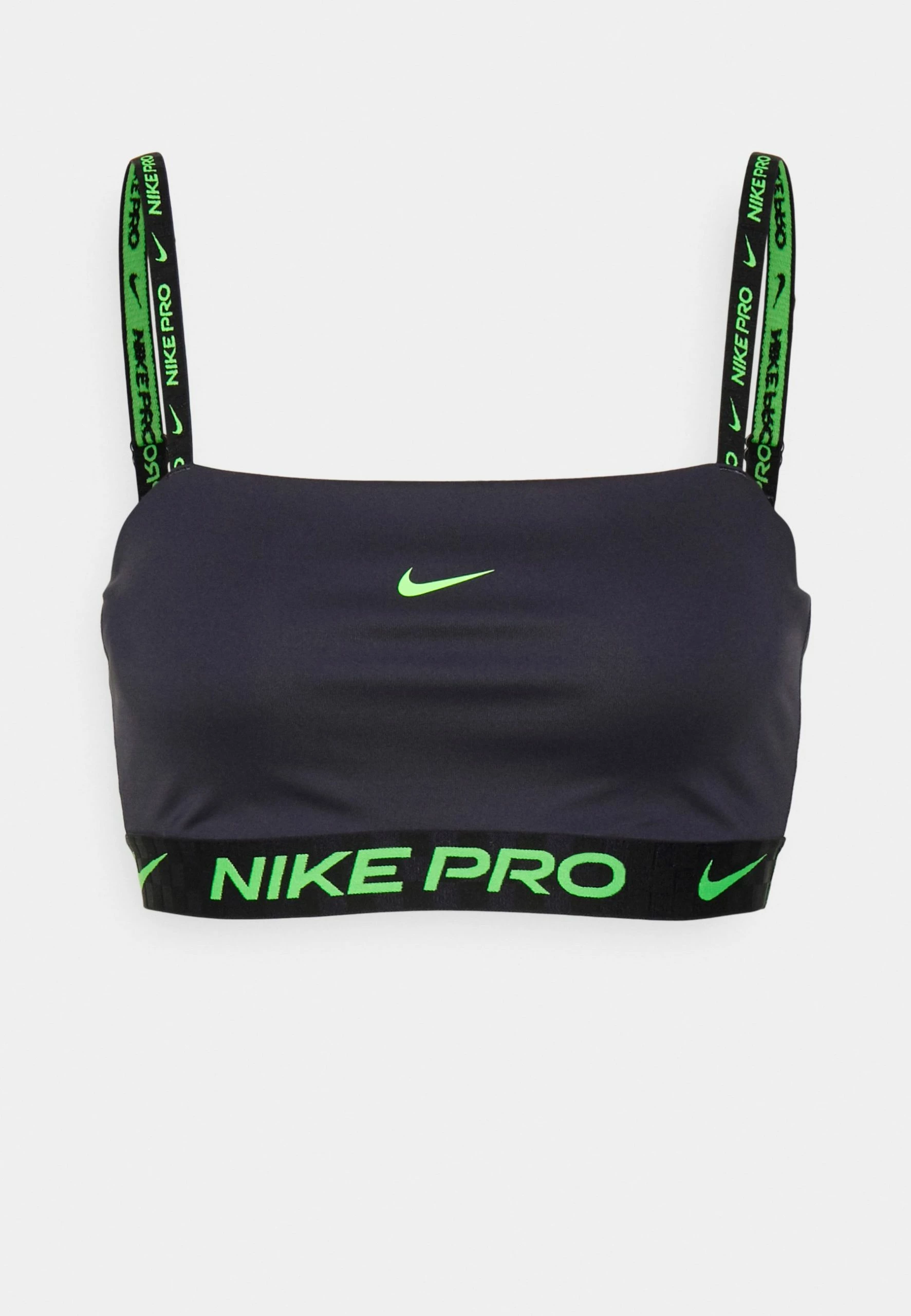 Nike Performance Indy Bandeau Bra - Sport-Bh Met Light Support - Gridiron/Green Strike 6 Nike Performance Indy Bandeau Bra - Sport-Bh Met Light Support - Gridiron/Green Strike - Afbeelding 4