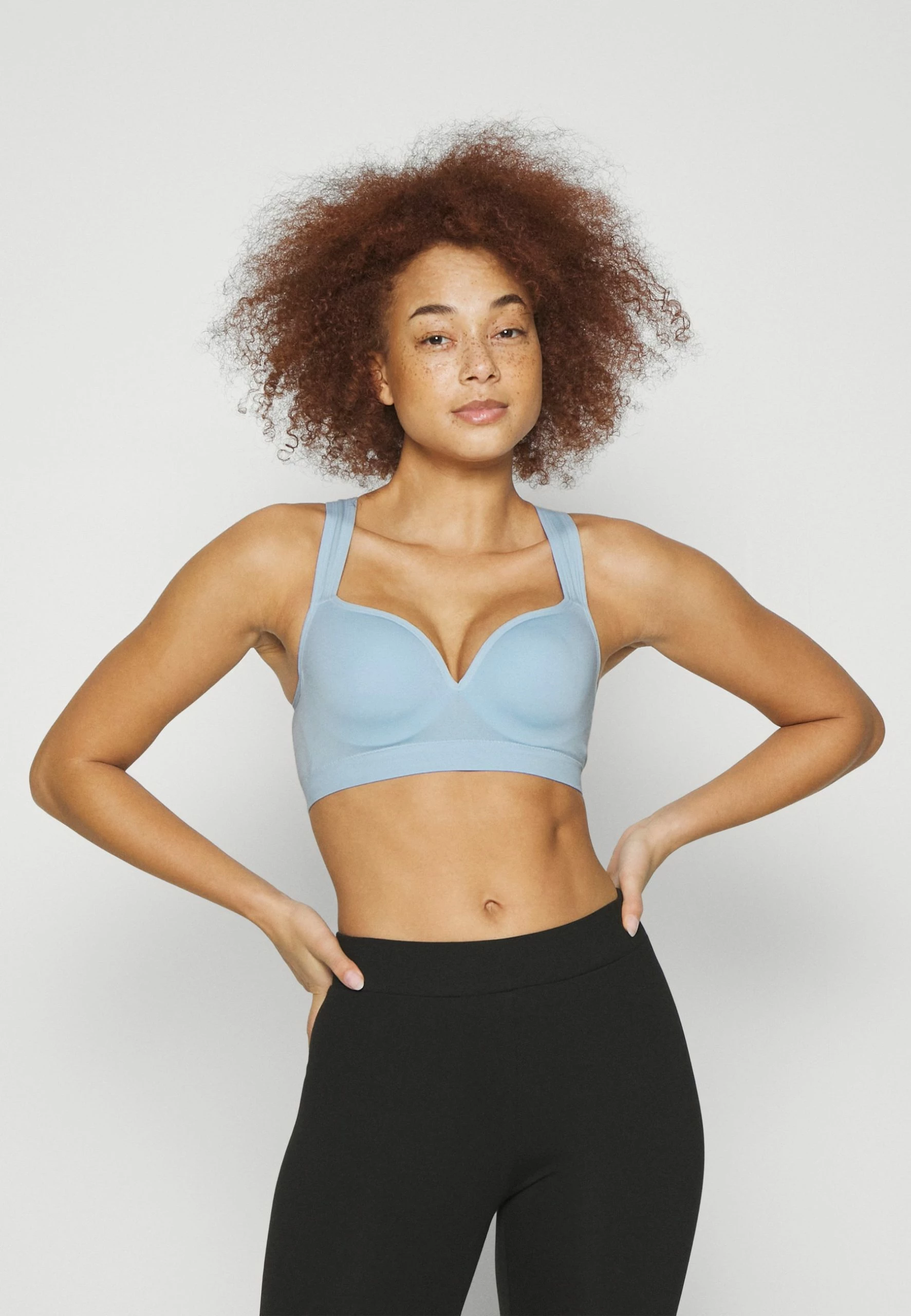 Only Play Onpmartine Seam Bra - Sport-Bh Met Medium Support - Blue 3 Only Play Onpmartine Seam Bra - Sport-Bh Met Medium Support - Blue