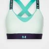 Under Armour Infinity High Bra Blockd - Sport-Bh Met High Support - Sea Mist/Purple Switch/Neptune -triangle bra shop e5c73a688dde446c96526fb3145e498d